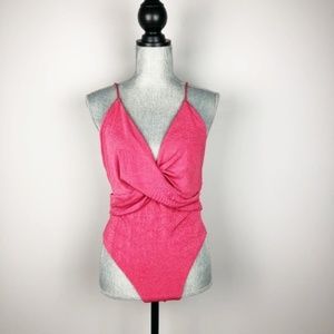 Zara pink bodysuit